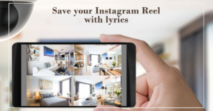 How can I save my Instagram Reel with lyrics to my camera roll?