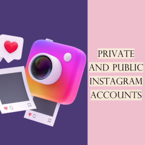 Observations About Private and Public Instagram Accounts